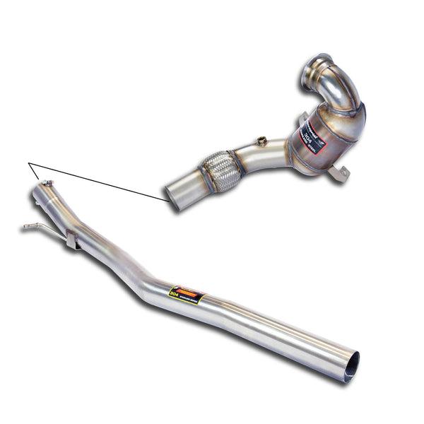 Supersprint AUDI TT Mk3 (Typ 8S) 2015 -> Turbo Downpipe Kit With Metallic Catalytic Converter 200 Cpsi