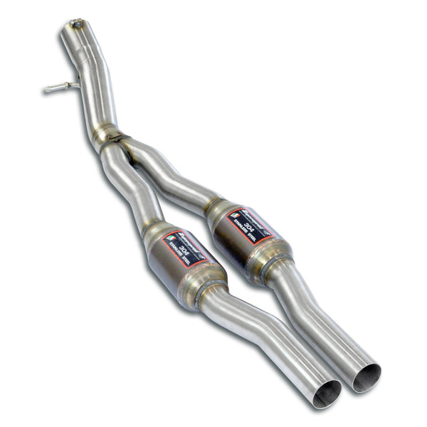Supersprint AUDI S3 8V 2013 -> 2017 Front Pipes Kit With Metallic Catalytic Converter Right - Left