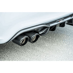 Akrapovic 2018+ BMW M2 Competition/M2 CS (F87N) Slip-On Line (Titanium) w/Carbon Fiber Tips - ModMyEuro