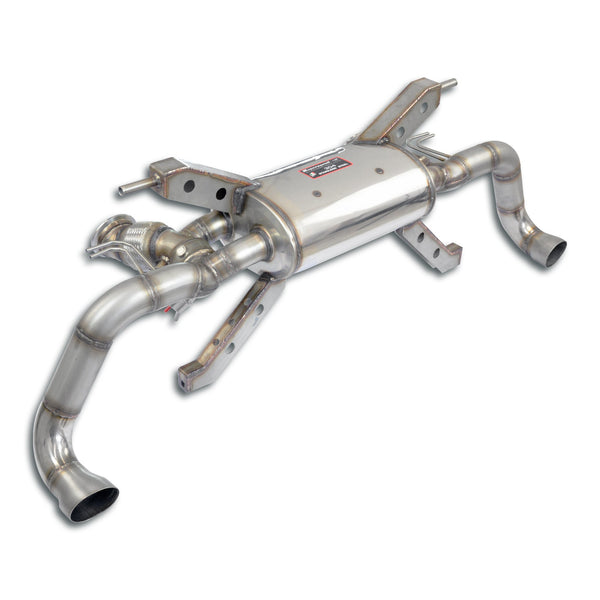 Supersprint AUDI R8 Coupè Rear Exhaust With Valves Right - Left "Suono Variabile" (Deletes Gpf - Fits To The Stock Endpipes)