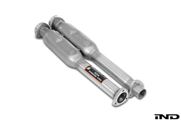 Supersprint E28 535i / E24 635i Front Center Pipe Set - Resonated
