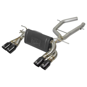 aFe MACH Force-Xp 2-1/2in SS Axle Back Exhaust w/Black Tips 15+ BMW M3/M4 (F80/F82) L6 3.0L (tt) S55 - ModMyEuro