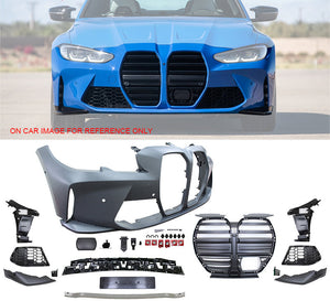 2019-2023 BMW 3 Series G20 M3 Style Front Bumper Conversion Kit - ModMyEuro