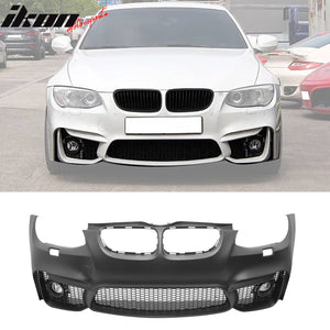 2011-2013 BMW E92 E93 3 Series LCI Coupe M4 Style Front Bumper Conversion Kit W/ Fog Light Cover - ModMyEuro