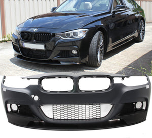 2012-2018 F30 3 Series M Performance Style Front Bumper Conversion Kit W/ Fog Cover - ModMyEuro