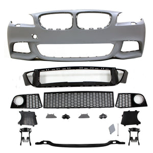 2011-2016 BMW F10 5-Series M-Sport Style Front Bumper Conversion Kit - ModMyEuro