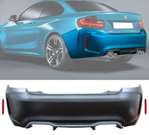 2014-2021 BMW F22 2 Series M2 Style Rear Bumper Conversion Kit - ModMyEuro