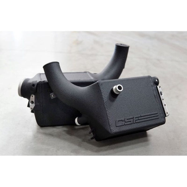 CSF 16-21 BMW M5 (F90) / 17-21 BMW M8 (F91/F92/F93) Twin Charge-Air-Cooler Set - Crinkle Black - ModMyEuro