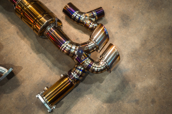 Valvetronic Valved Race Exhaust System for Porsche 911 Turbo 991.1 / 991.2 - ModMyEuro