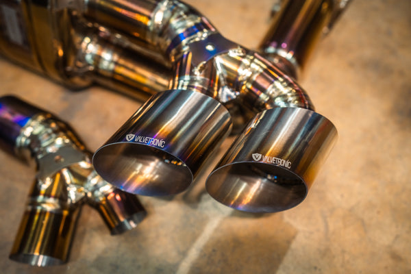 Valvetronic Valved Race Exhaust System for Porsche 911 Turbo 991.1 / 991.2 - ModMyEuro