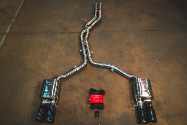 Audi B8 / B8.5 S4 / S5 Valved Sport Exhaust System - ModMyEuro