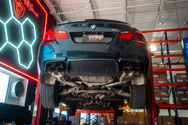 BMW F10 M5 / F06 M6 Valved Sport Exhaust System - ModMyEuro