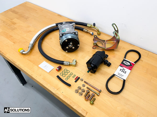 A/C Solutions BMW E24 Sanden Compressor Conversion Kit - ModMyEuro