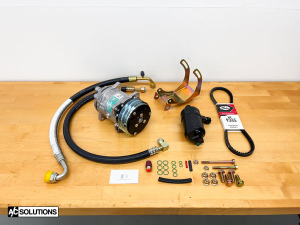 A/C Solutions BMW E24 Sanden Compressor Conversion Kit - ModMyEuro