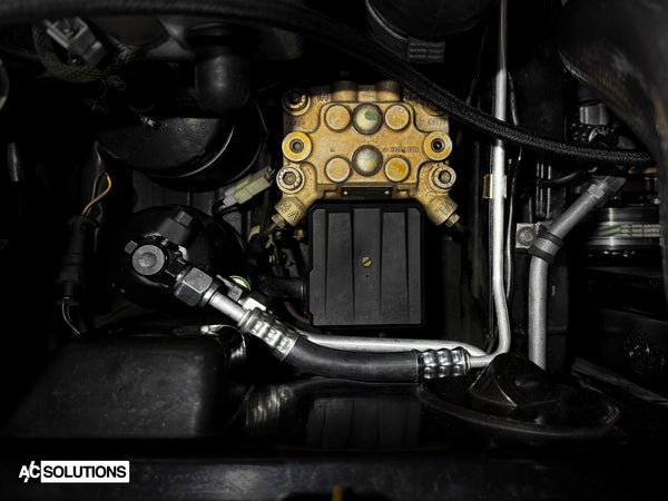 A/C Solutions BMW E28 High-Pressure Drier Return Line (64531381185) - ModMyEuro
