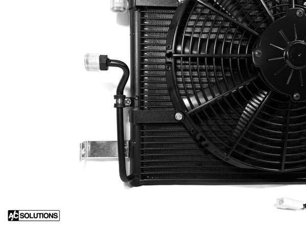 A/C Solutions x CSF E28 Parallel Flow Condenser + 13" SPAL Fan Combo - ModMyEuro