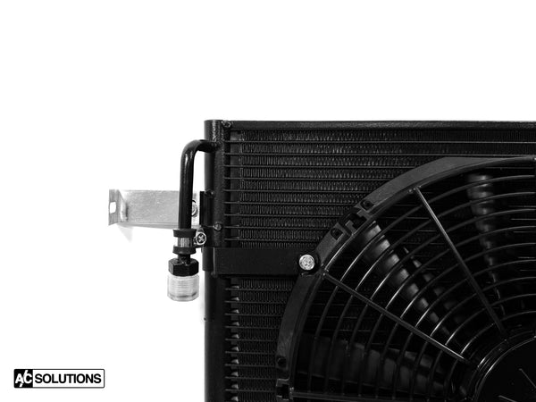 A/C Solutions x CSF E28 Parallel Flow Condenser + 13" SPAL Fan Combo - ModMyEuro