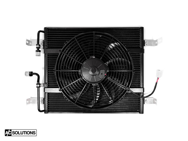 A/C Solutions x CSF E28 Parallel Flow Condenser + 13" SPAL Fan Combo - ModMyEuro