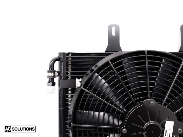 A/C Solutions x CSF E30 Parallel Flow Condenser + 13" SPAL Fan Combo - ModMyEuro