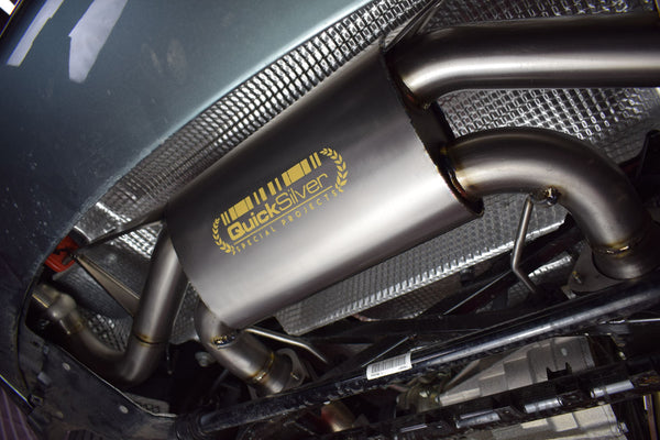 Aston Martin V8 Vantage inc. AMR - Titanium Ultralight Rear Exhaust Section (2005-18) - ModMyEuro