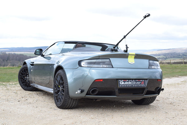 Aston Martin V8 Vantage inc. AMR - Titanium Ultralight Rear Exhaust Section (2005-18) - ModMyEuro