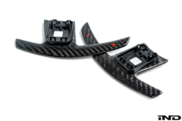 AutoTecknic dry carbon shift paddle set multiple models - iND Distribution