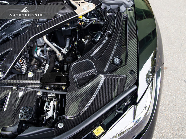AutoTecknic G8X M3 / M4 Dry Carbon Engine Bay Trim Set - V2