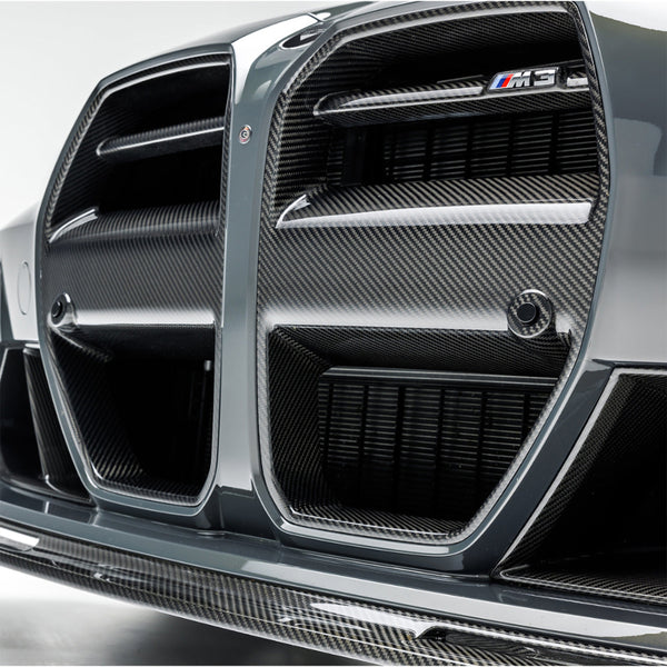 BMW G8X M3 | M4 Carbon Fiber Front Motorsport Grille - ModMyEuro