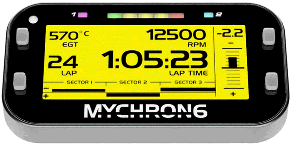 AiM-Mychron-6-Data-Logger-Kart-Racing-Dash-Backlight-Image