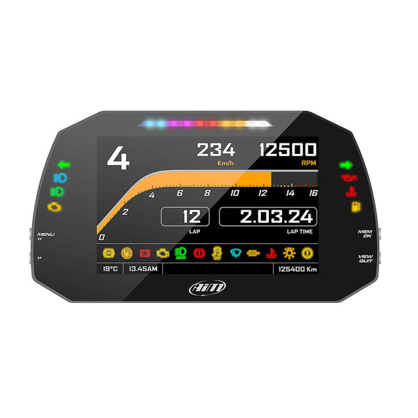 AiM Sports MXG 1.3 Strada Large Color TFT Dash - ModMyEuro