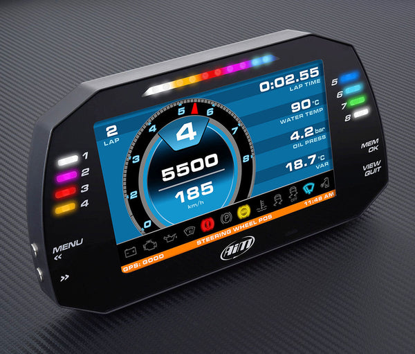 AiM Sports MXG 1.3 Strada Large Color TFT Dash - ModMyEuro