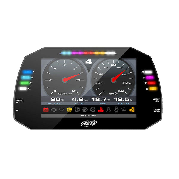 AiM Sports MXG 1.3 Strada Large Color TFT Dash - ModMyEuro