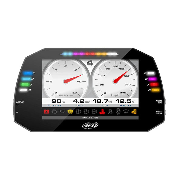 AiM Sports MXG 1.3 Strada Large Color TFT Dash - ModMyEuro