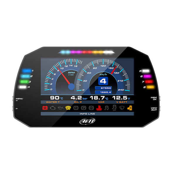 AiM Sports MXG 1.3 Strada Large Color TFT Dash - ModMyEuro