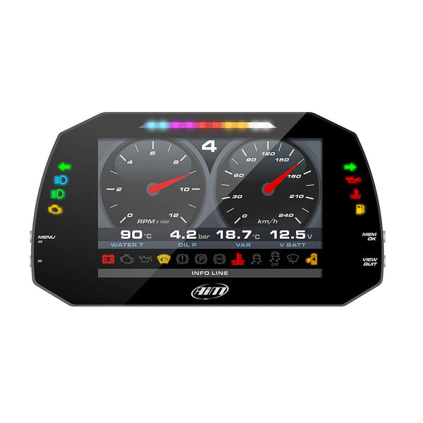 AiM Sports MXG 1.3 Strada Large Color TFT Dash - ModMyEuro