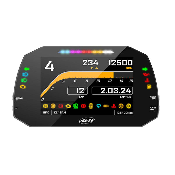AiM Sports MXG 1.3 Strada Large Color TFT Dash - ModMyEuro