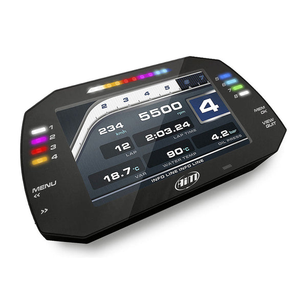 AiM Sports MXG 1.3 Large Color TFT Dash and Data Logger - ModMyEuro