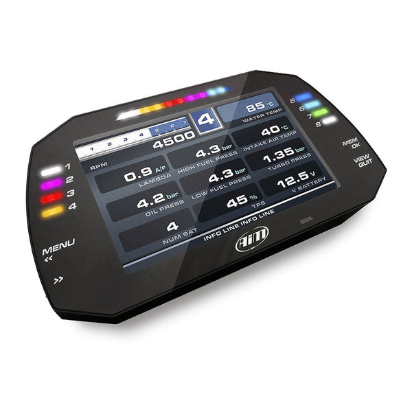 AiM Sports MXG 1.3 Large Color TFT Dash and Data Logger - ModMyEuro