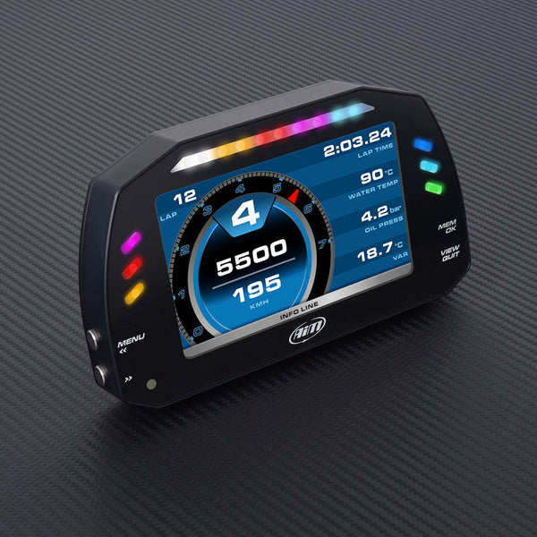 AiM Sports MXS 1.3 Compact Color TFT Dash And Data Logger - ModMyEuro