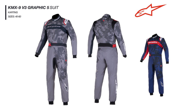 Alpinestars KMX-9 v3 Graphic 5 Kart Racing Suit - ModMyEuro