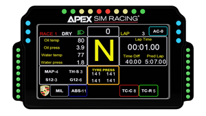 GT3R DDU Sim Racing Display V2 A- Sim Racing Products