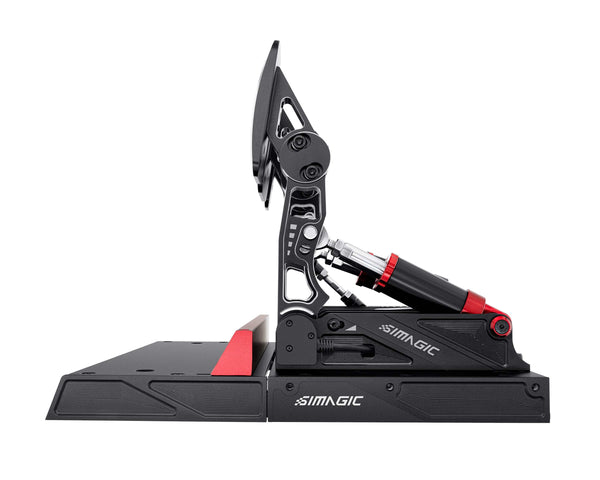 P1000 Pedal Set Side View - Apex Sim Racing