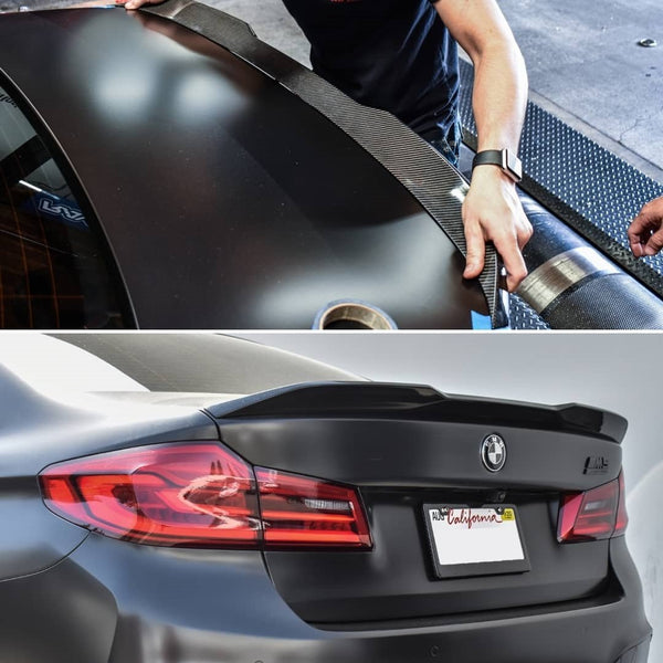 AutoTecknic F90 M5 / G30 5 Series Dry Competition Plus Carbon Trunk Spoiler - iND Distribution