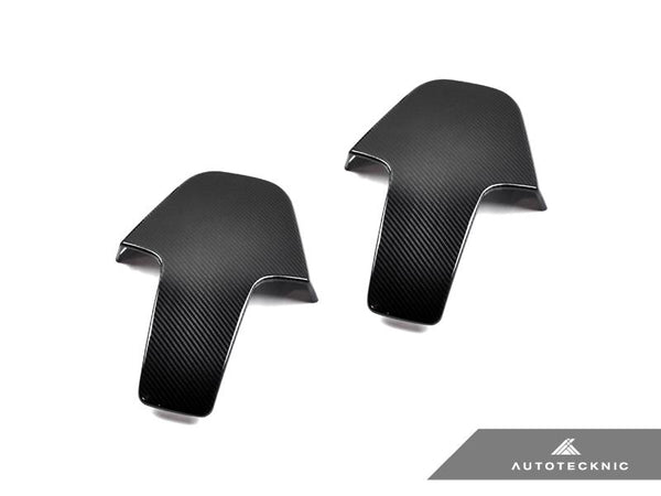 AutoTecknic F9X X3M  X4M Dry Carbon Seat Back Cover - iND Distribution