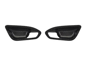 AutoTecknic f87 m2 dry carbon interior door handle trim set - iND Distribution