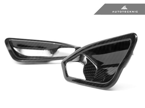 AutoTecknic f87 m2 dry carbon interior door handle trim set - iND Distribution