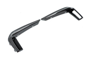 AutoTecknic g30 5 series m sport dry carbon front bumper trim - iND Distribution