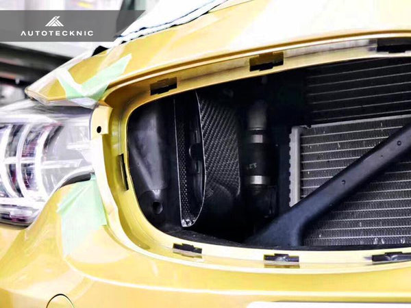 AutoTecknic dry carbon fiber intake air duct - iND Distribution