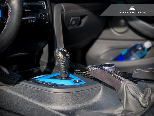 AutoTecknic f chassis carbon alcantara e brake handle - iND Distribution