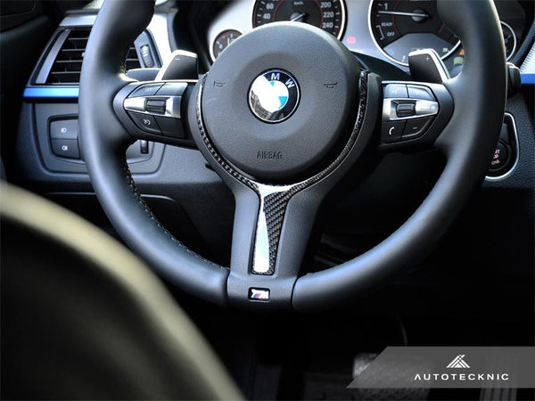 AutoTecknic m sport carbon steering wheel trim - iND Distribution